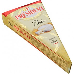 Punta de queso brie PRESIDENT envase 200 grs